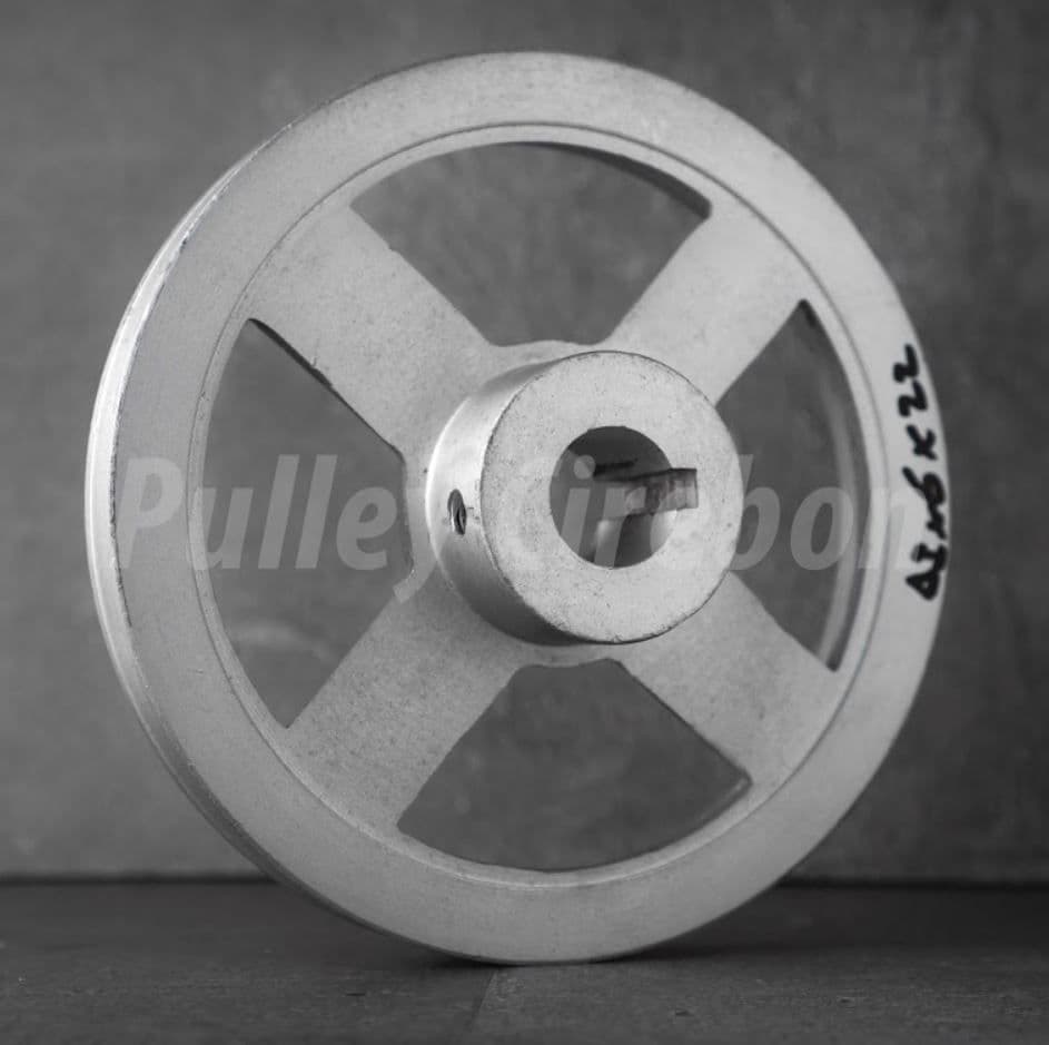 Pulley Aluminium Pulley Aluminium 6 inch Jalur 1 A