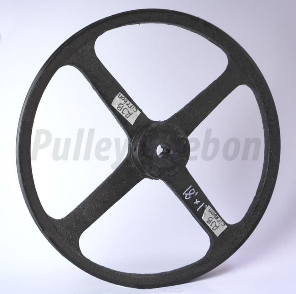 Pulley Besi Cor 18 inch Jalur 1 B (±45cm)
