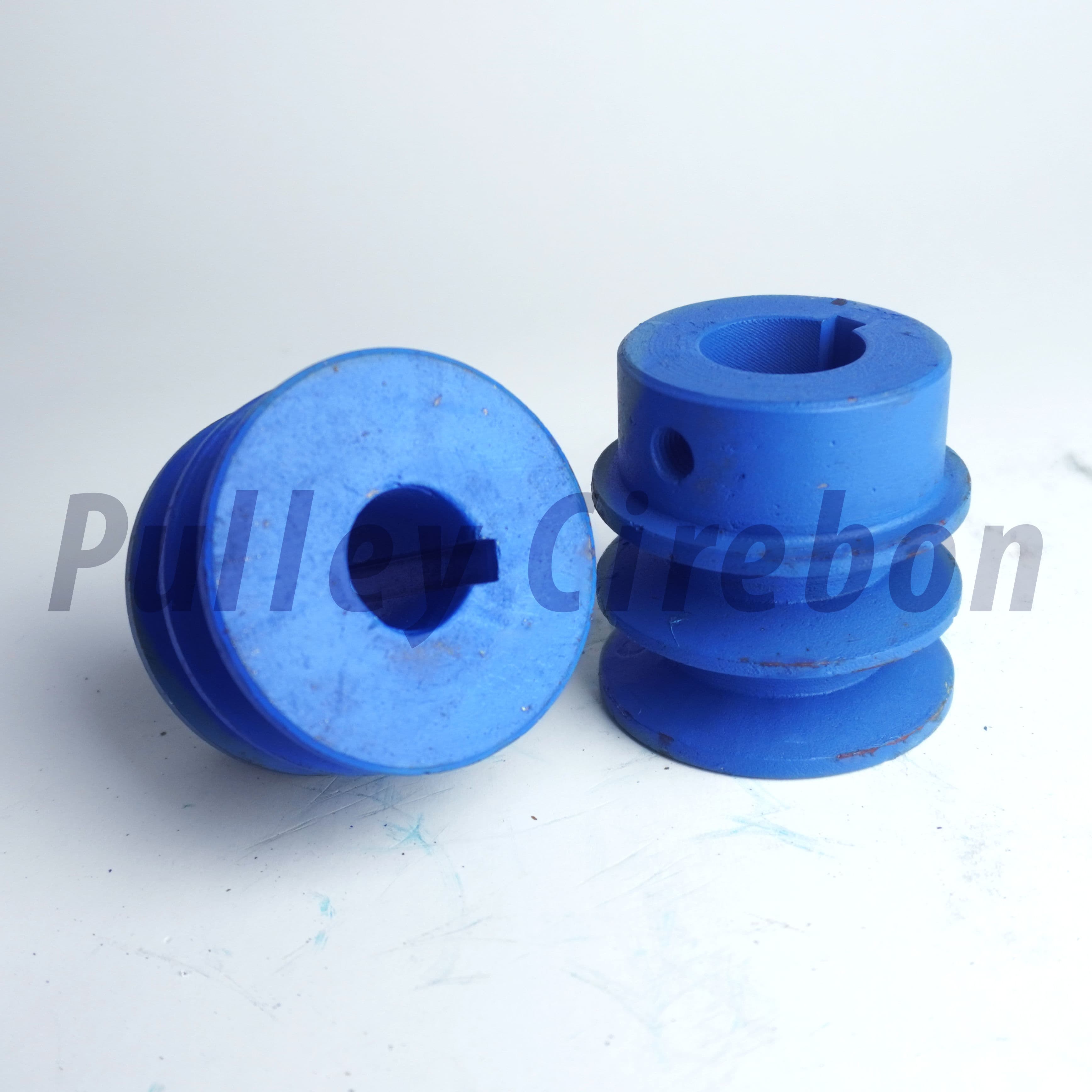 Pulley Besi Padat 2,5 inch Jalur 2 A (±6,5cm)