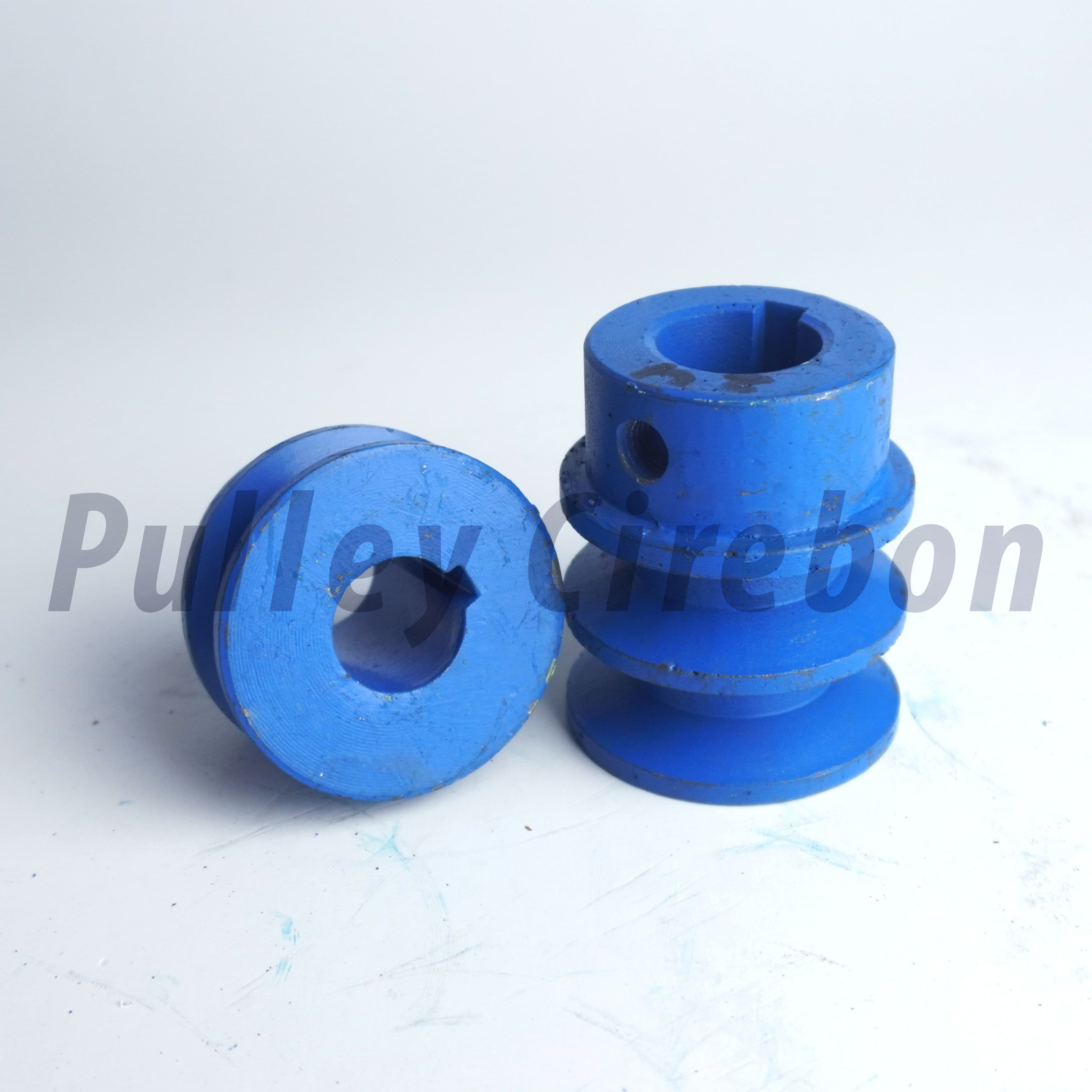 Pulley Besi Padat 2 inch Jalur 2 A (±5cm)