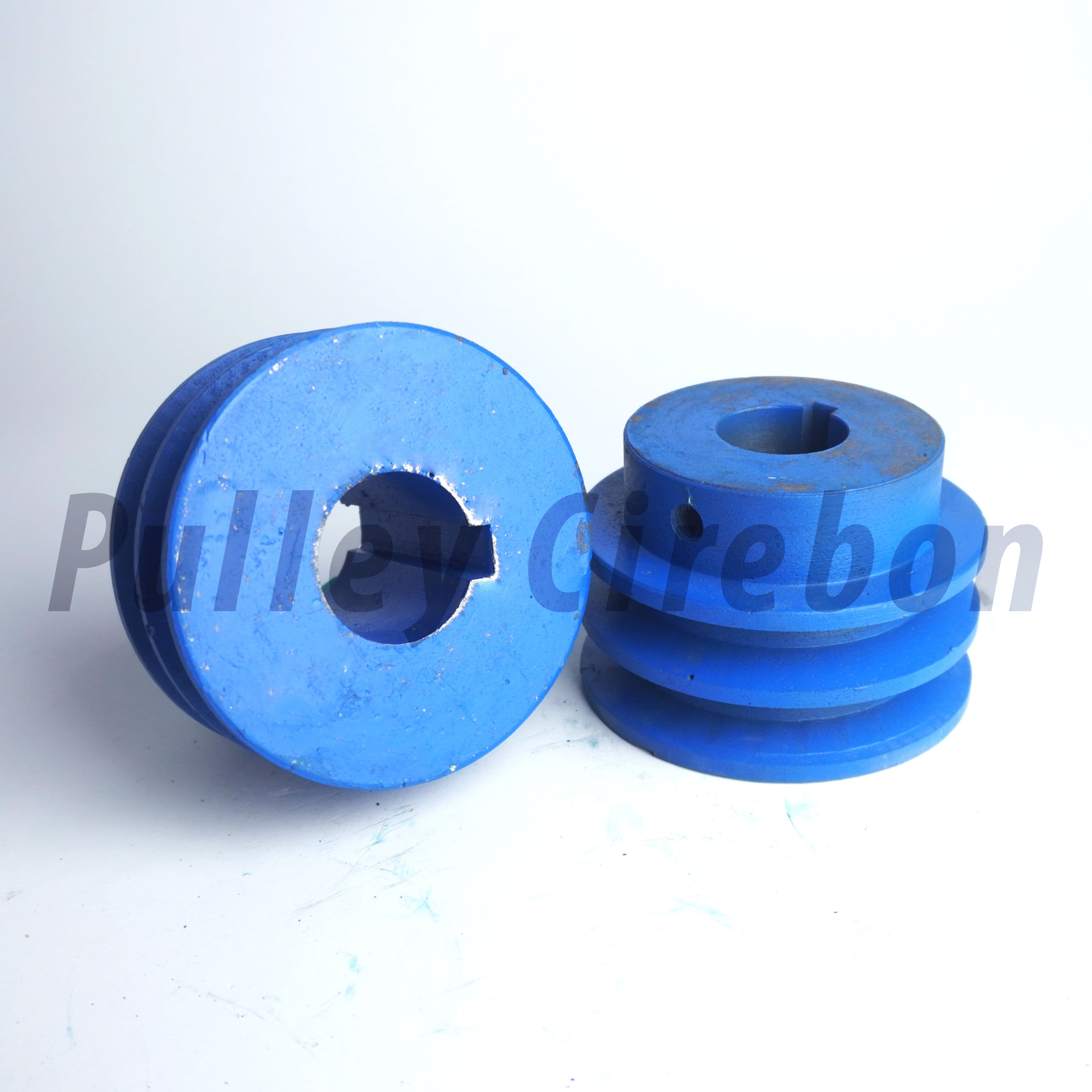 Pulley Besi Padat 4,5 inch Jalur 2 B (±12cm)