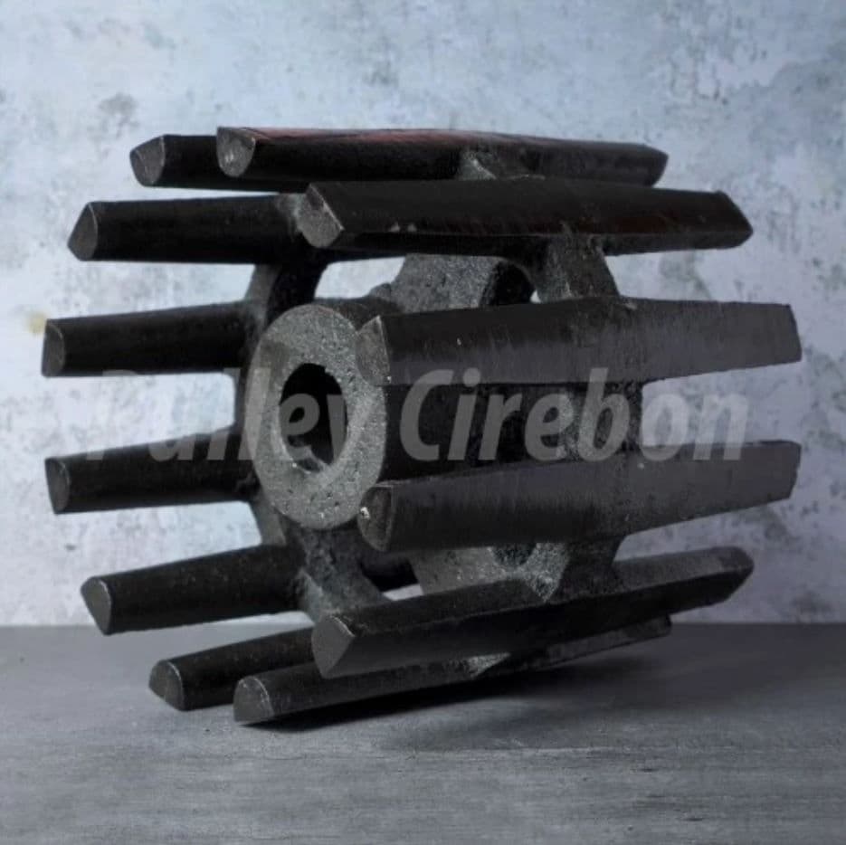 Pulley Elevator Besi Cor Pulley Jari 11cm